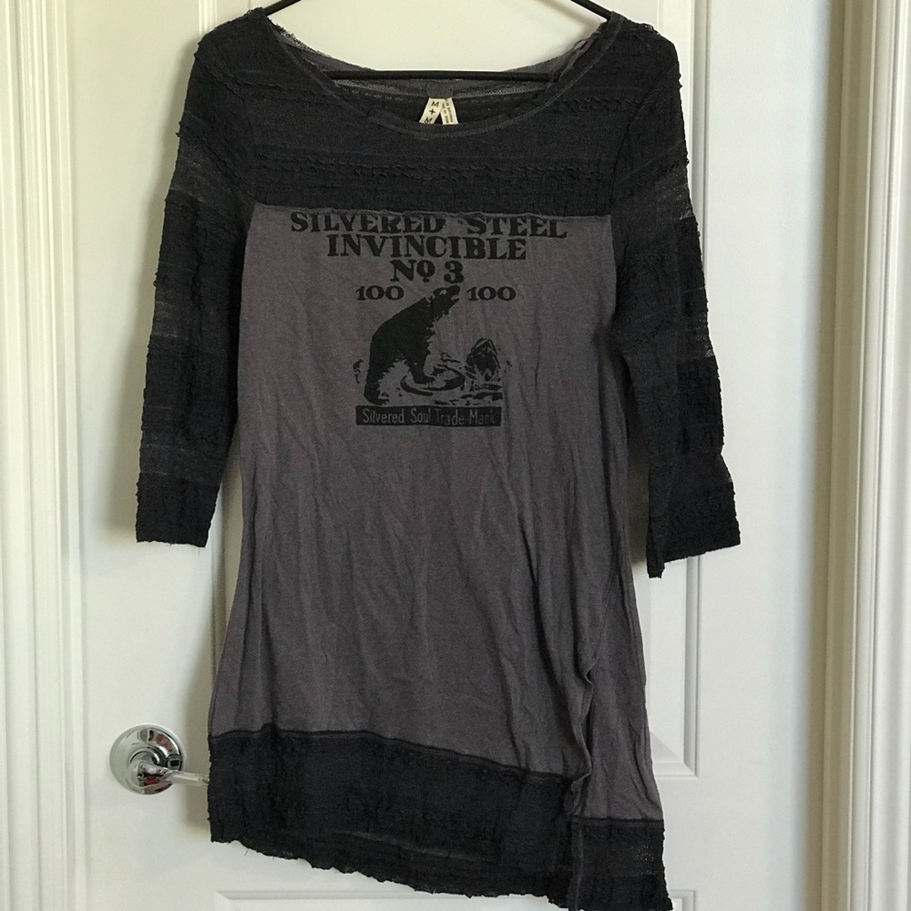 FREE PEOPLE LACE LONG SLEEVE